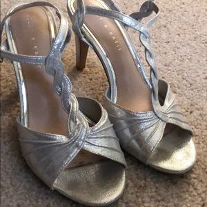 Kelly and Katie Silver Heels